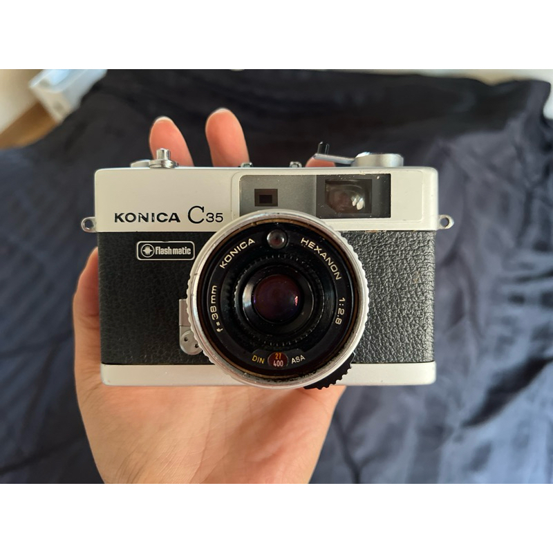 กล้องฟิล์ม konica c35 flashmatic