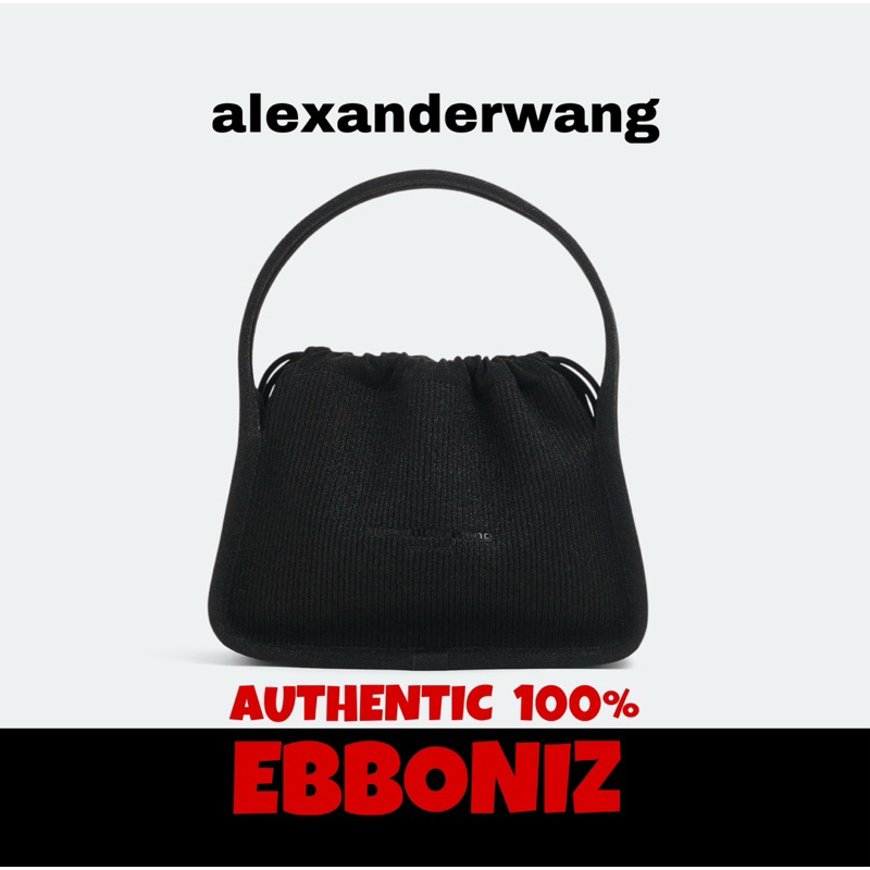 [พรีออเดอร์ของแท้💯] Alexander Wang Ryan Small Bag (Black)