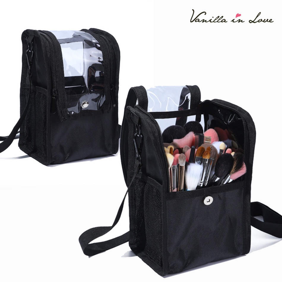 ฺBC20 กระเป๋าแบบสะพาย ใส่แปรงแต่งหน้า Makeup Brush Bag กระเป๋าหน้าเซท