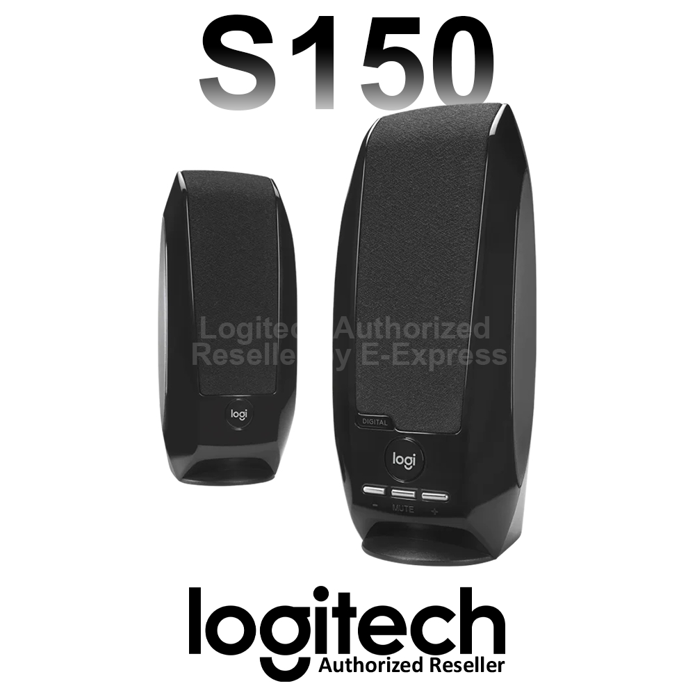Logitech S150 Stereo Speaker ลำโพง มีสาย ของแท้ ประกันศูนย์ 1 ปี