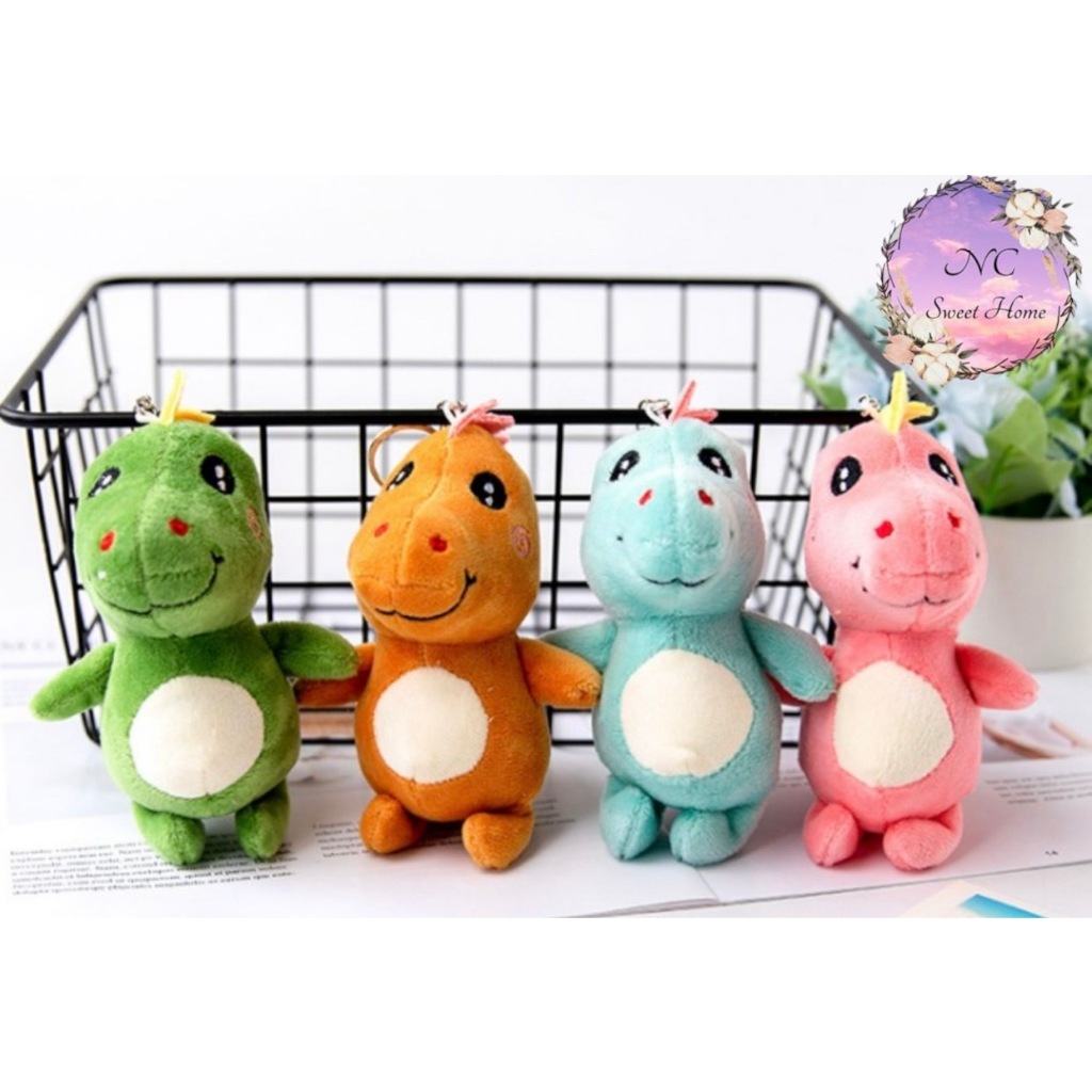 พร้อมส่ง พวงกุญแจจี้ตุ๊กตา มังกร ไดโนเสาร์ สําหรับห้อยกระเป๋าหรือห้อยกุญแจ ห้อยรับปีมังกร เฮงๆปังๆ