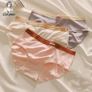 กางเกงในมาใหม่ สีพลาสเทลตัดขอบสี ผ้านิ่มใส่สบาย คุณภาพดี ยืดเยอะ พร้อมส่ง CS030