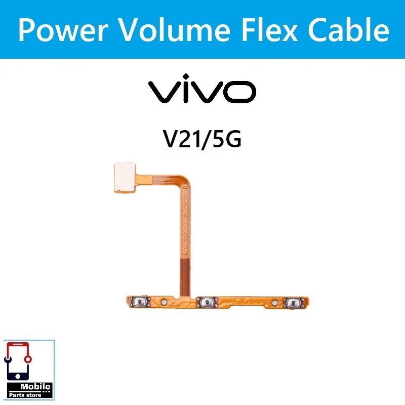 แพรสวิตช์ Vivo V21/5G แพรpower แพรปิดเปิด Power&Volume Button Flex Cable