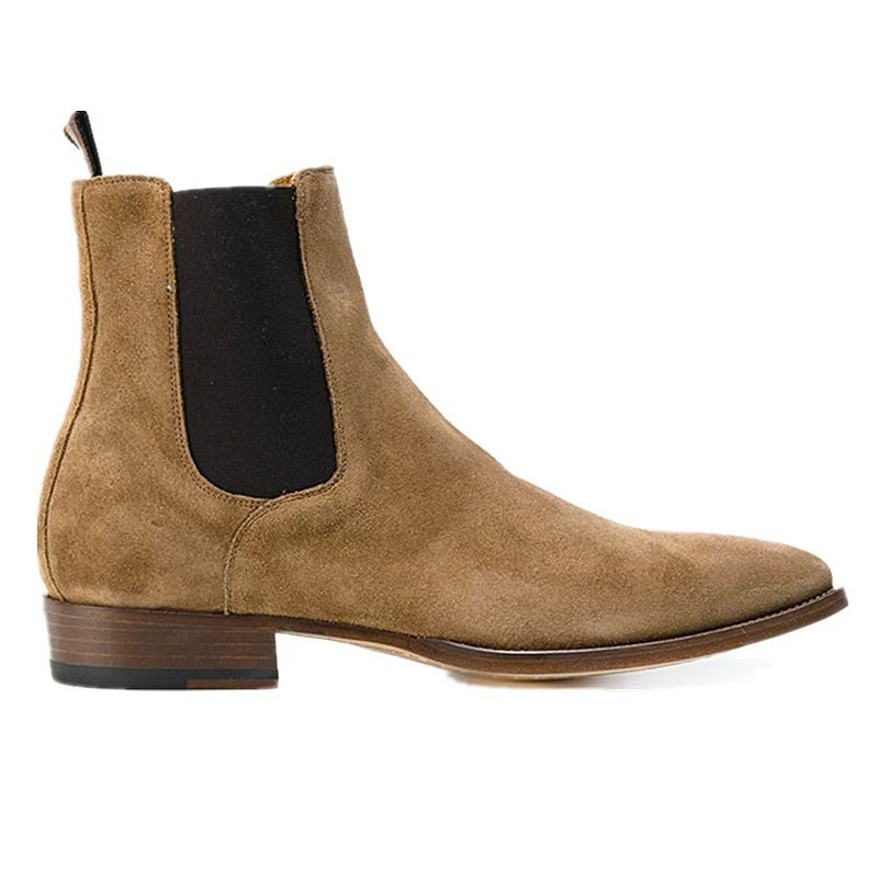 Chelsea Boots (Mustard) เชลซีบูท แบบสวม สีมัสตาส