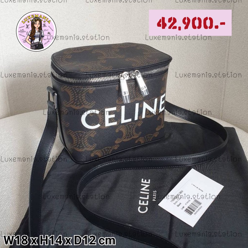 👜: New!! Celine Boite in Triomphe Box Bag‼️ก่อนกดสั่งรบกวนทักมาเช็คสต๊อคก่อนนะคะ‼️