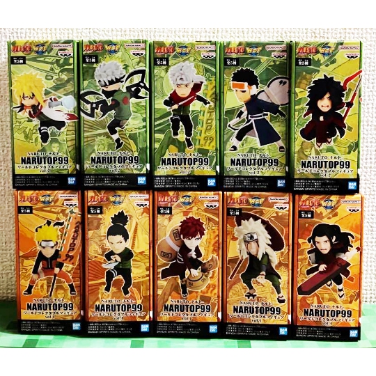 Pre-order World Collectable Figure NARUTOP99 Vol.1-2