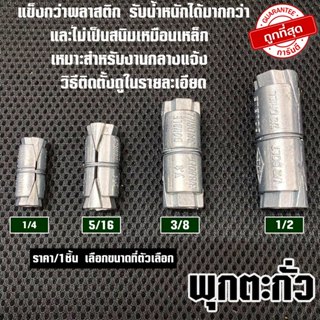 EAGLE ONE พุกตะกั่ว พุก พุ๊กตะกั่ว พุกเหล็ก ขนาด1/4