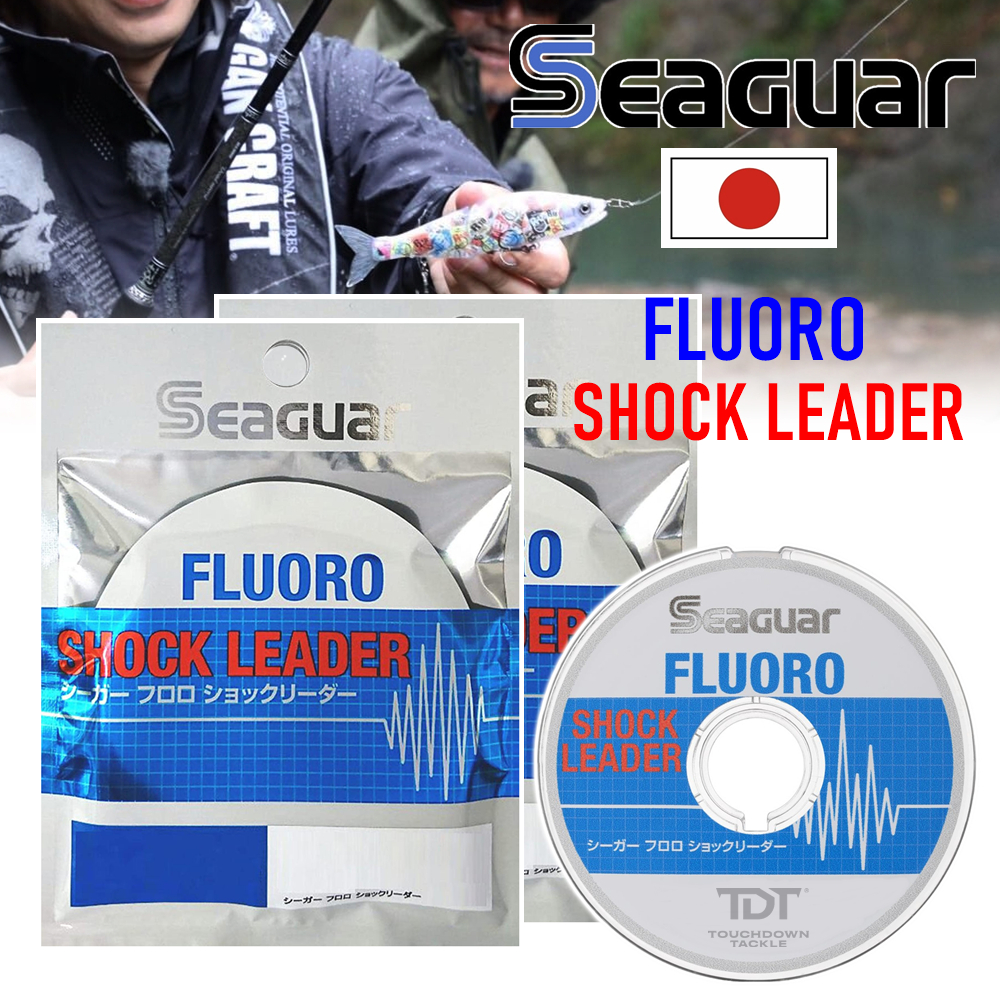 SEAGUAR FLUORO SHOCKLEADER   *** สายชอค สุดคุ้ม ของแท้ญี่ปุ่น 100% ***