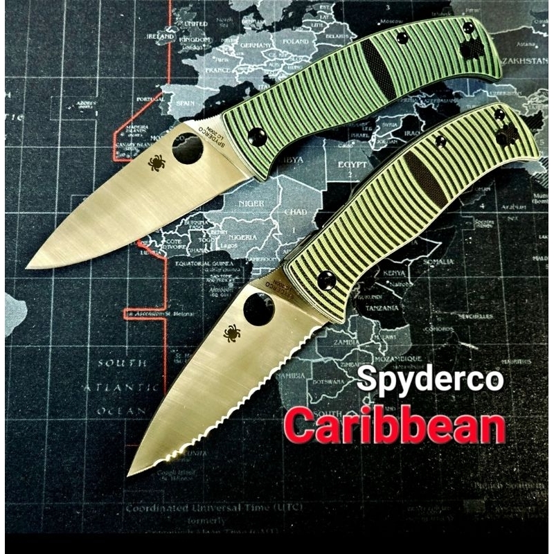 มีดพับ Spyderco Caribbean, C217GP