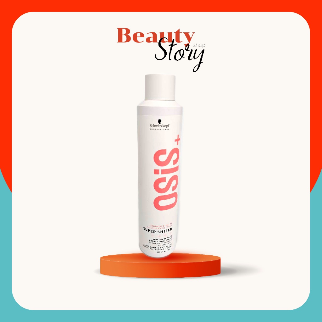 สเปรย์บำรุง + ป้องกันความร้อน🔥 Osis+ Super Shield Multi-Purpose Protection Spray 300ml ชวาร์สคอฟ โอซิส /ซุปเปอร์ ชิลด์/