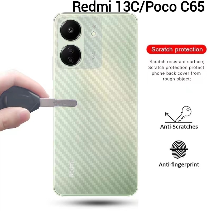 Xiaomi mi 14Ultra/Redmi 13C/Poco C65ฟิล์มหลังเคฟล่าXiaomi 14/Xiaomi 14Pro/Mi 14/Mi 14 Pro/Xiaomi 13T