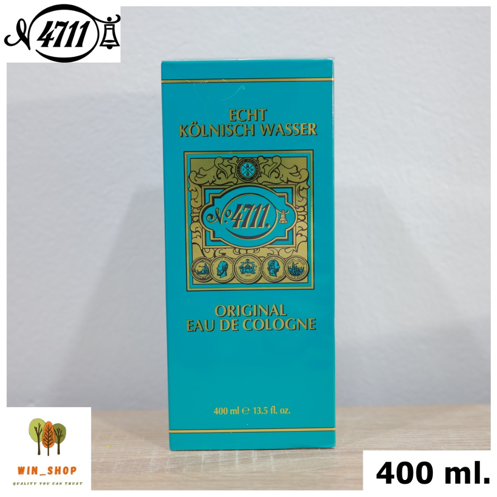 4711 Original Eau de Cologne 100/200/300/400/800 ml. น้ำหอมแท้ พร้อมกล่องซีล