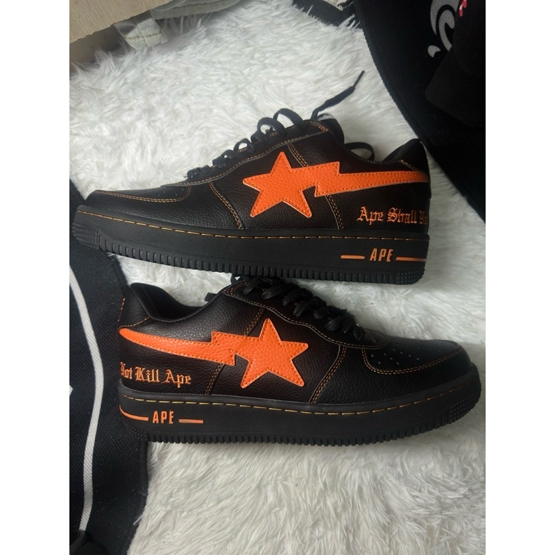 รองเท้า Bape sta x vlone