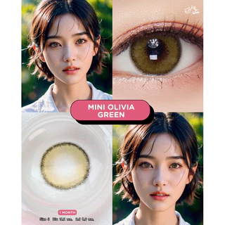 ส่งด่วนทุกวัน‼️คอนแทคเลนส์ Mini Olivia Green - Kitty Kawaii สีเขียวขนาดมินิ