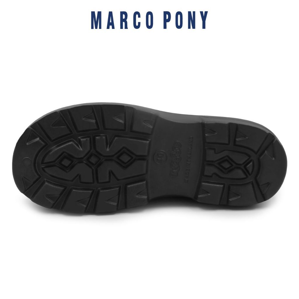 Marco Pony รองเท้าหัวโตส้นสูงผู้หญิง แฟชั่น 5CMพื้นหนา เพิ่มความสูง กันลื่น ลําลอง เหมาะกับฤดู นิ่มเหมือนเหยียบขี้MH9020