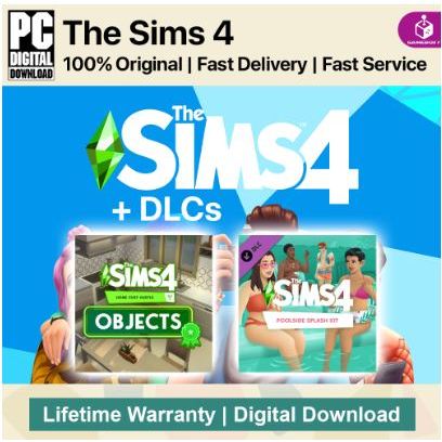 [PC] The Sims 4 v1.1102 - Home Chef Hustle + Poolside Full DLC [DIGITAL DOWNLOAD | OFFLINE]