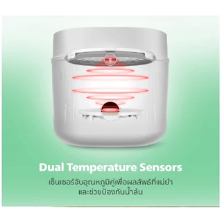 หม้อหุงข้าวดิจิตอล Philips รุ่น HD3064/35 (360 วัตต์, 0.54 ลิตร,