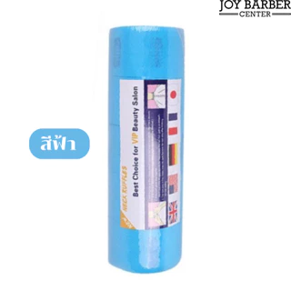 (พร้อมส่ง) กระดาษพันคอตัดผม มี4สี 1ม้วนมี100แผ่น/1แพ็คมี5ม้วน ยืดได้เยอะ กาวติดแน่น โดนน้ำเปื่อยยากไม่ขาดง่าย