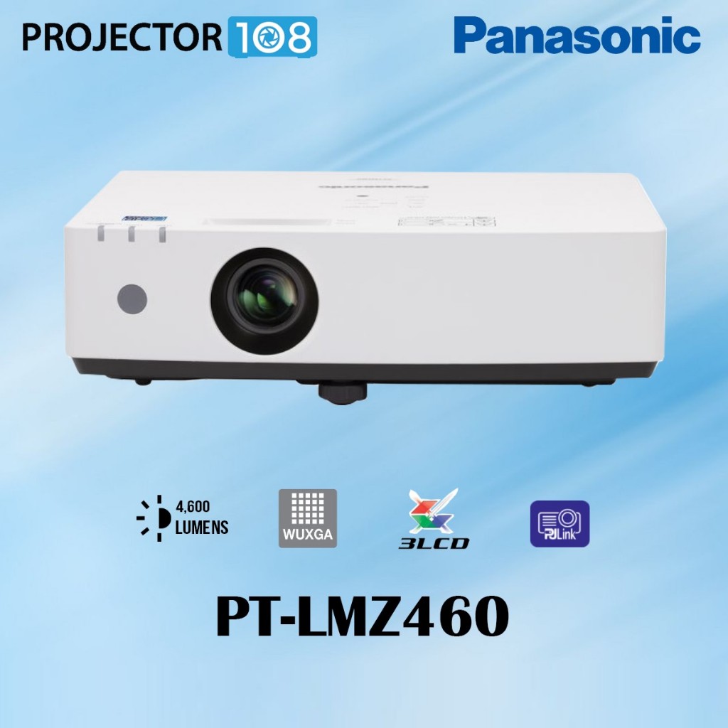 Panasonic PT-LMZ460 WUXGA 3LCD Laser Projector (4,600 lumens)
