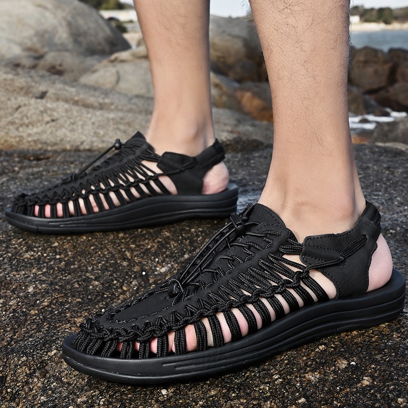 2024🔥รองเท้าแตะรัดส้น สไตล์ Sandal ชาย หญิง สวมใส่สบายเท้า - รูปที่ 3