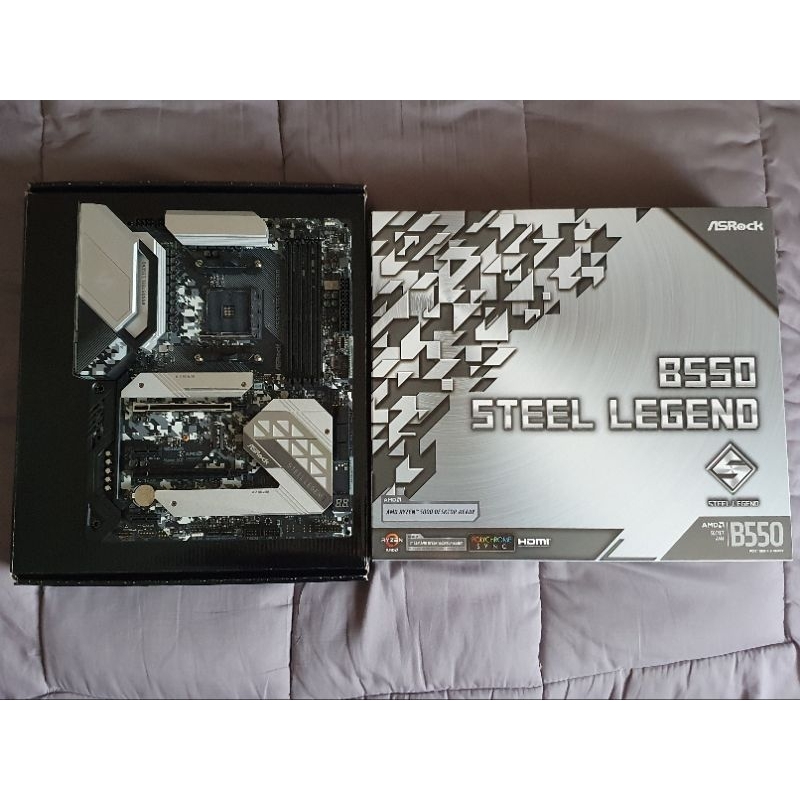 Asrock B550 steel legend (am4)