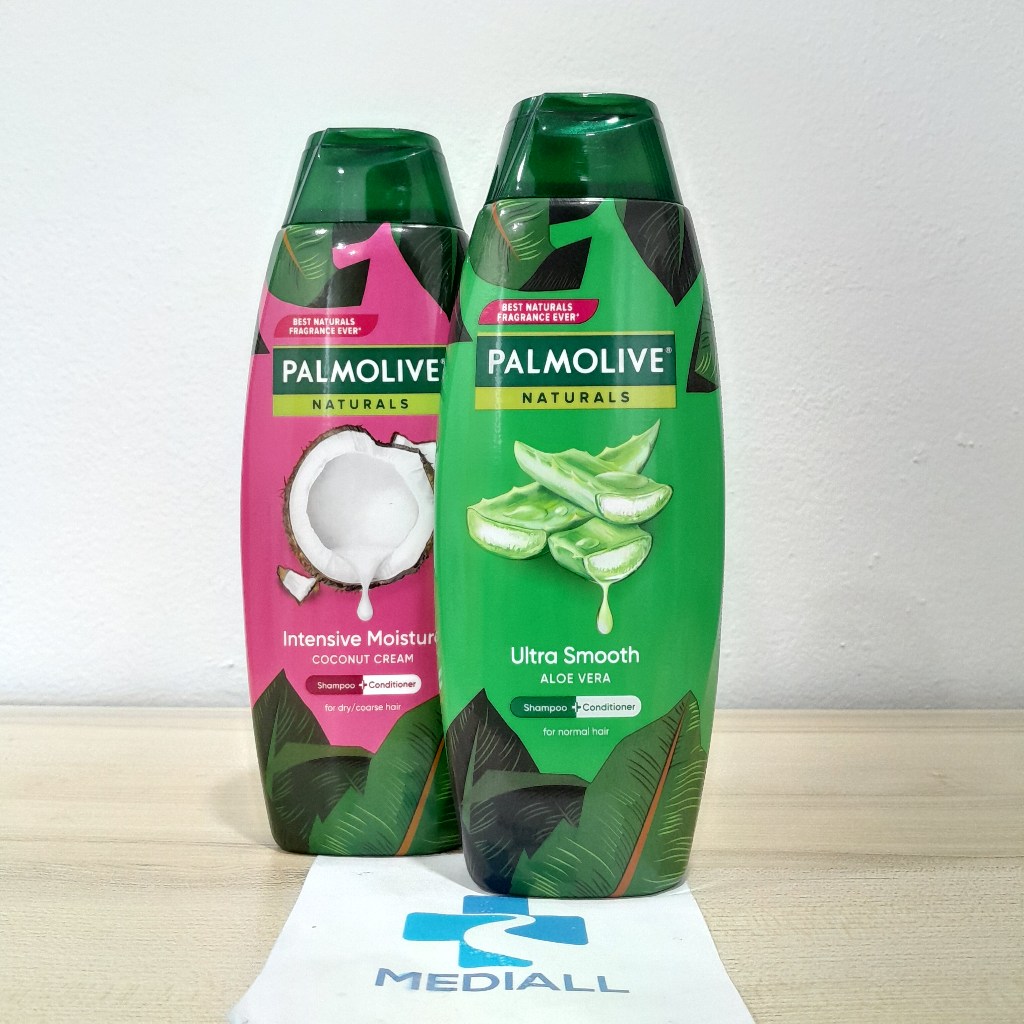 Palmolive Naturals Shampoo&Conditioner 350 ml ปาล์มโอลีฟ เนเชอรัล แชมพูผสมครีมนวด 350 มล.