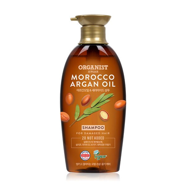 ORGANIST Elastine Organist Morocco Argan Oil Nurishing Shampoo 500ml.