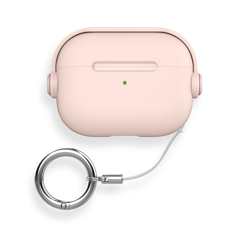 เคสแอร์พอด Pro3 (AirPods4) เคส Gen รุ่นที่ 4 3 2 1 Pro เคสแข็ง ตั้งมือถือได้ พร้อมที่คล้อง เคส สำหรับแอร์พอด (Model.24)