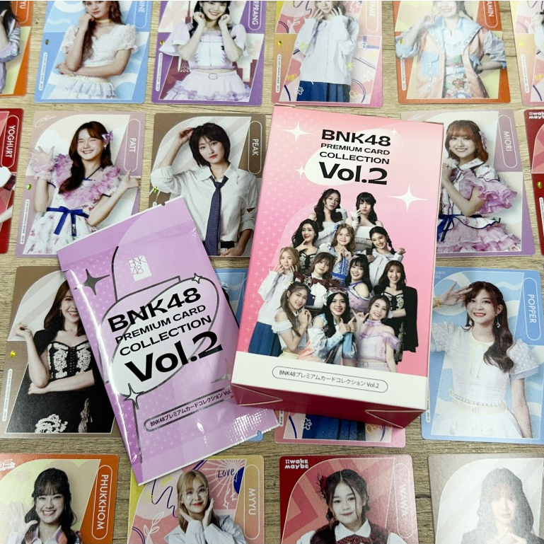 [คอมพ์][2/2] Normal card BNK48 Premium การ์ด collection vol.2 Comp