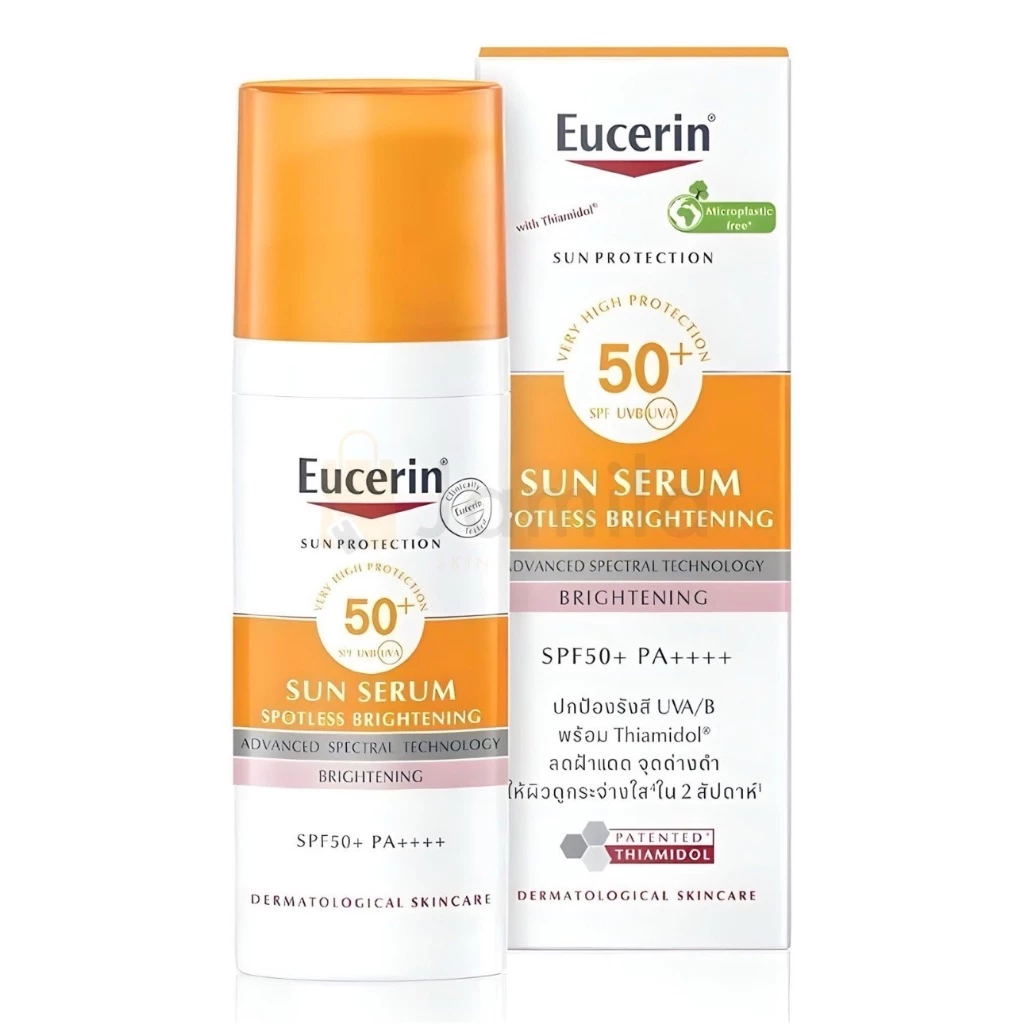 [Exp.2028] ฉลากไทย EUCERIN SUN SERUM Spotless Bringtening SPF50+ 50ML