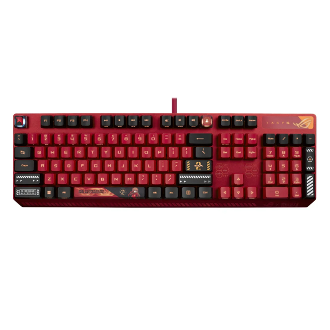 KEYBOARD (คีย์บอร์ด) ASUS ROG STRIX SCOPE RX EVA-02 EDITION