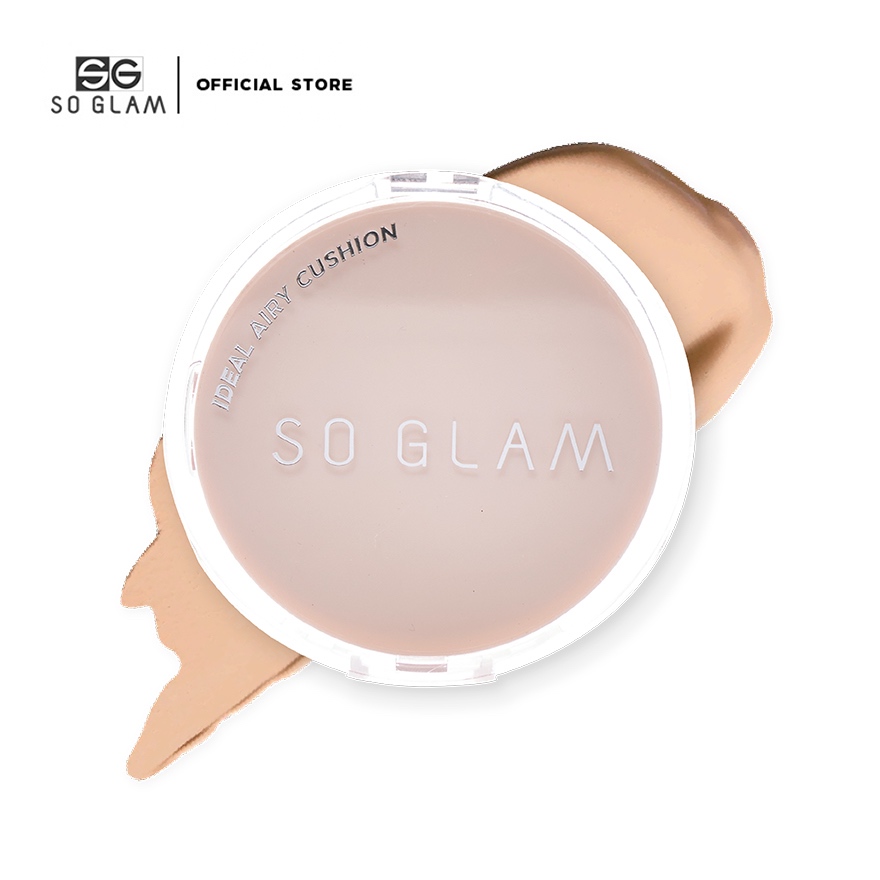 SO GLAM IDEAL AIRY CUSHION 103 WARM OAT โซ แกลม ไอเดียล แอรี่ คุชชั่น 103