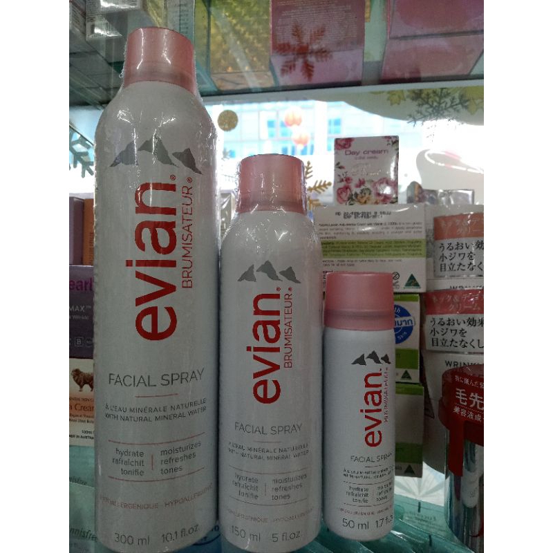 เสปย์น้ำแร่ Evian Brumisateur Facial Spray