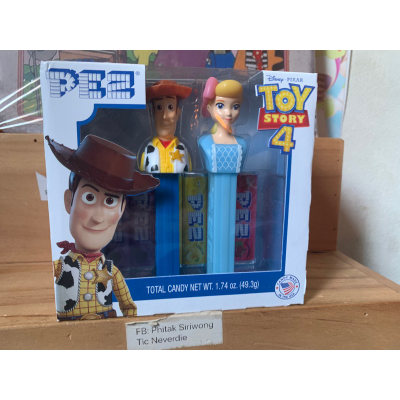 pez USA  toy story 4 กล่องละ 280.-