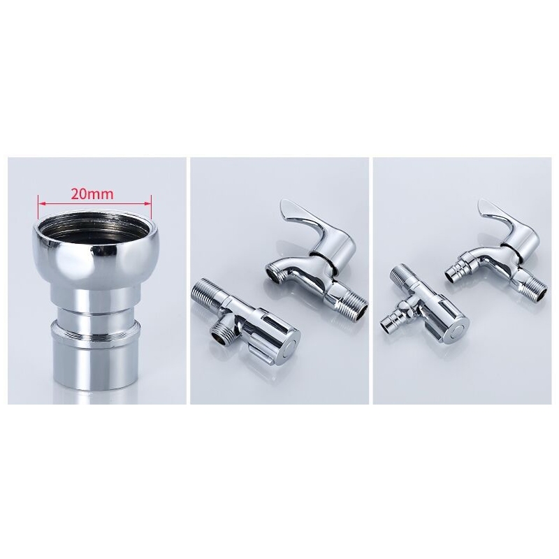 ข้อต่อสายน้ำดี เครื่องซักผ้า ข้อต่อเครื่องซักผ้า สำหรับต่อก๊อกเข้าเครื่องซักผ้า 4 หุน 6 หุน WP32 - รูปที่ 2