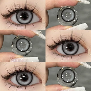 (COD)-Eyeshare Bubble Grey/Blue/Brown คอนแทคเลนส์ คอนแทคเลนส์สีตาขนาดใหญ่14.5 มม. คู่หนึ่งใช้ได้นานหนึ่งปีพร้อมจัดส่งฟรี