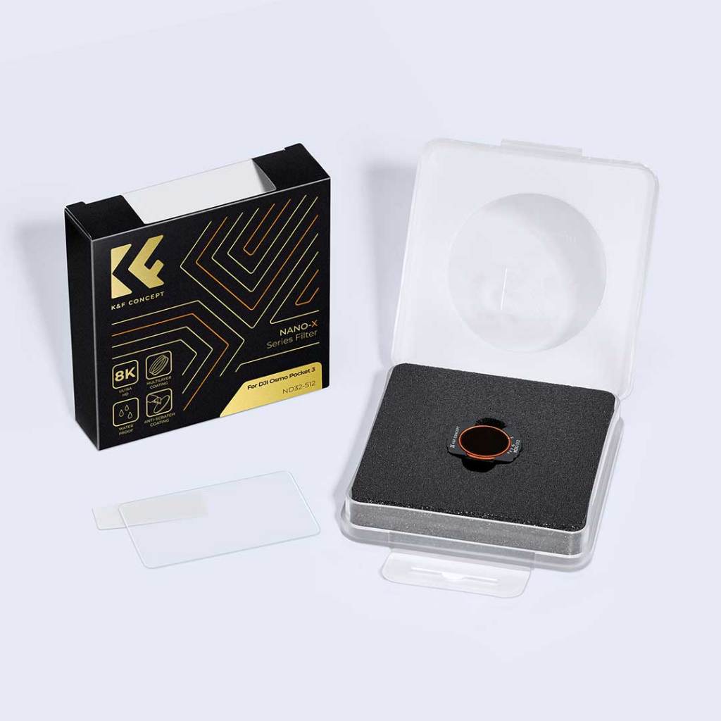 K&F Nano-X Osmo Pocket 3 Magnetic VND Filter ND32-ND512 (5-9 Stop) ประกันศูนย์ไทย