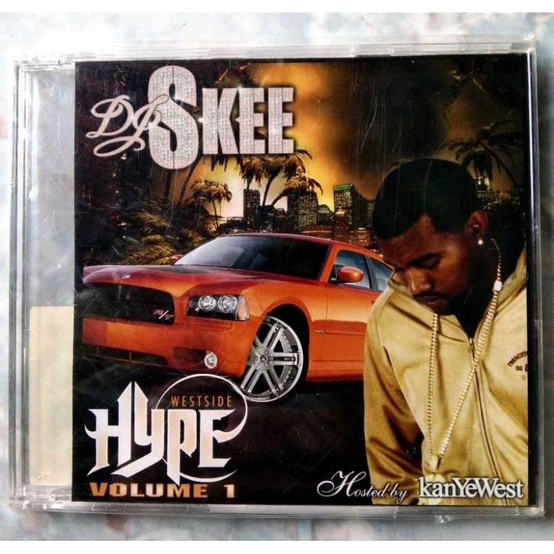 💿 CD  D.J. SKEE 🎧🎵🎶🎵 : WESTSIDE HYPE : VOLUME 1 (HOSTED BY kanYewest)