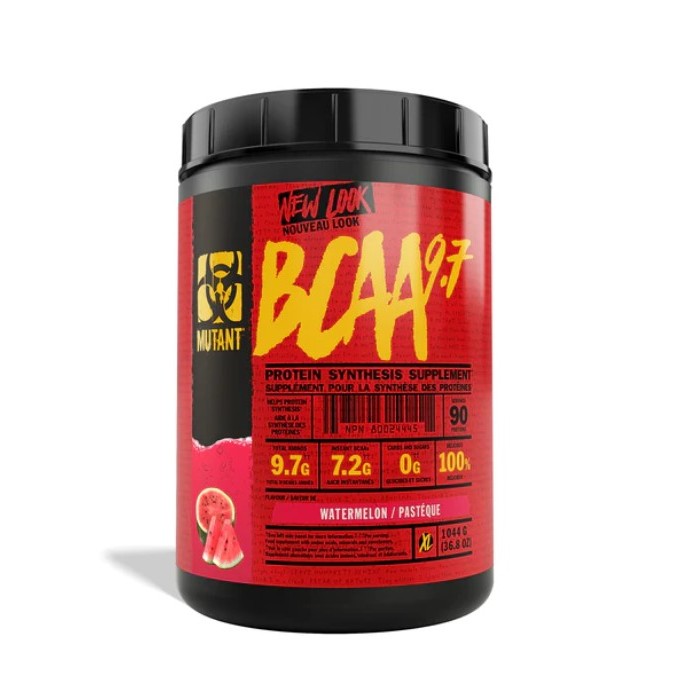 Mutant BCAA 9.7 Watermelon Flavour 1044 g กรดอะมิโน บีซีเอเอแบบผง ของแท้