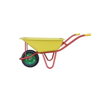 รถเข็นปูน ถังพลาสติก (PVC) ล้อเดียว ยางตัน/ลม (1คำสั่งซื้อต่อ1คัน เท่านั้น)