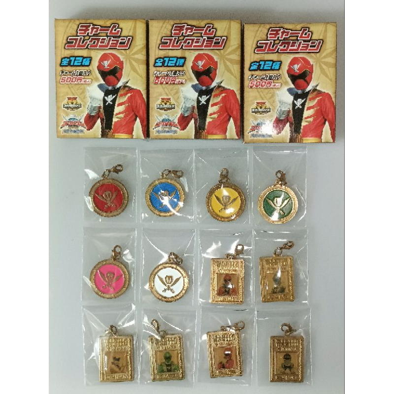 พวงกุญแจ GOKAIGER กล่องบุบเล็กน้อย