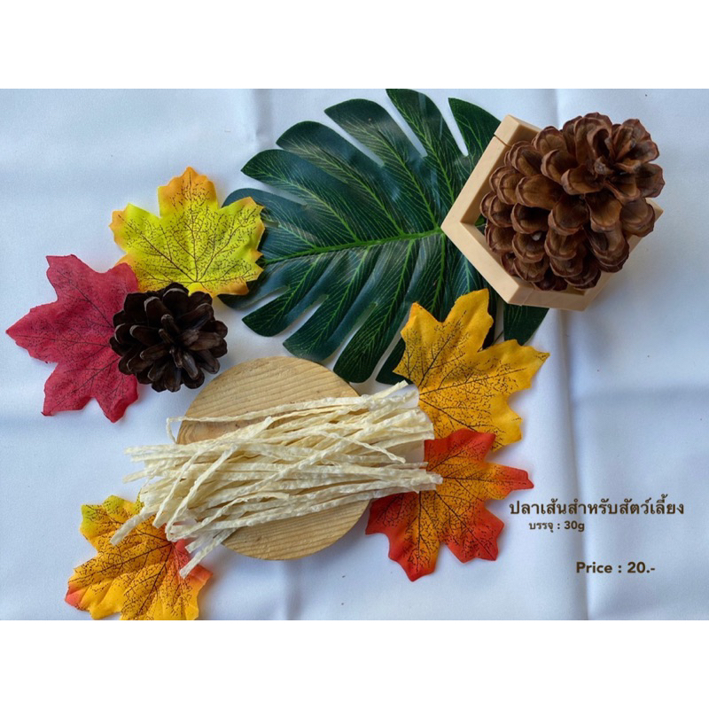 ขนมแฮมเตอร์/ดอร์เม้าส์/กระรอก ปลาเส้นสำหรับสัตว์เลี้ยง