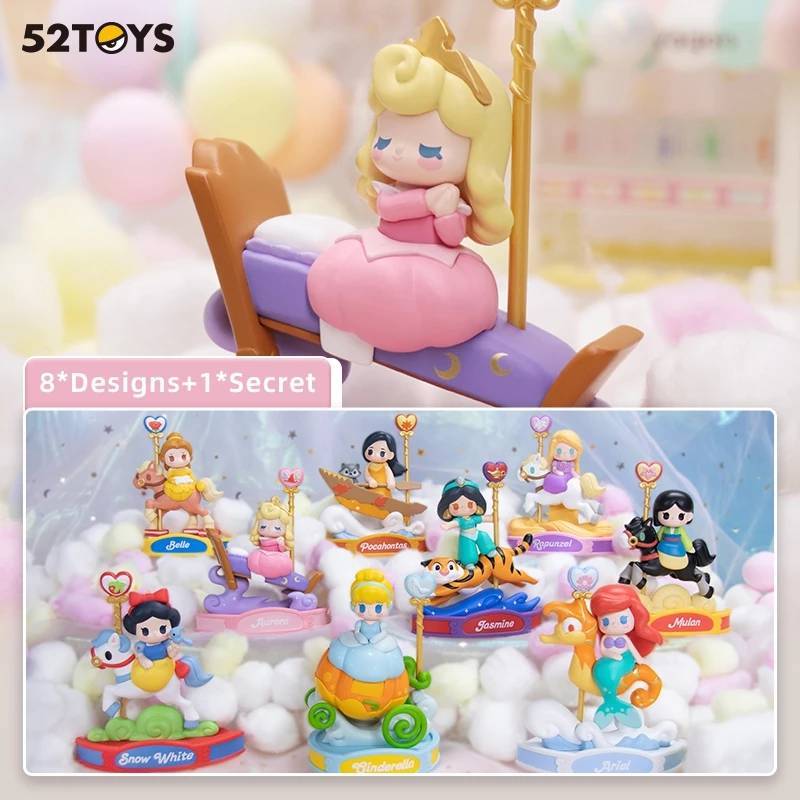 [พร้อมส่ง/แยกตัว] Disney Princess Carousels Series สินค้าลิขสิทธิ์แท้ เจ้าหญิงดิสนีย์ 52Toys