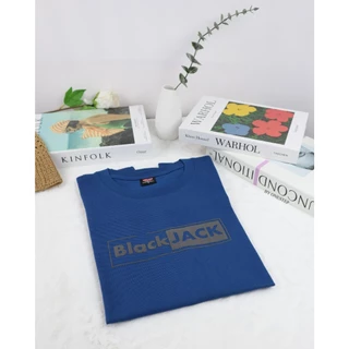ผ้า cotton แท้ 100% [Super Soft] อย่างดี หนานุ่ม ใส่สบาย ไม่ร้อนลาย BLACKJACK (no.87)