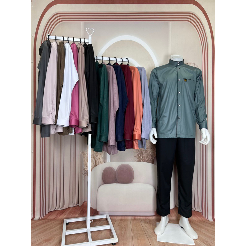 เสื้อกูลียะห์ / กุรงสั้น ผ้าฮารอมัย
