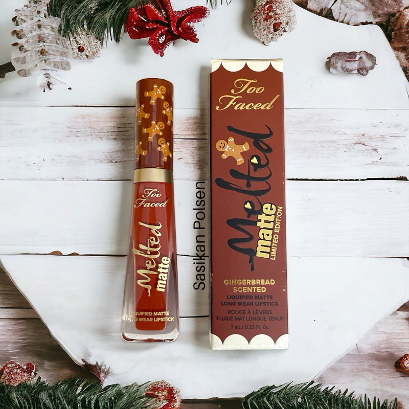 Too Faced Melted Matte Liquified Long Wear Lipstick 7ml.สีGingerbread Man (โทนส้มอิฐ)