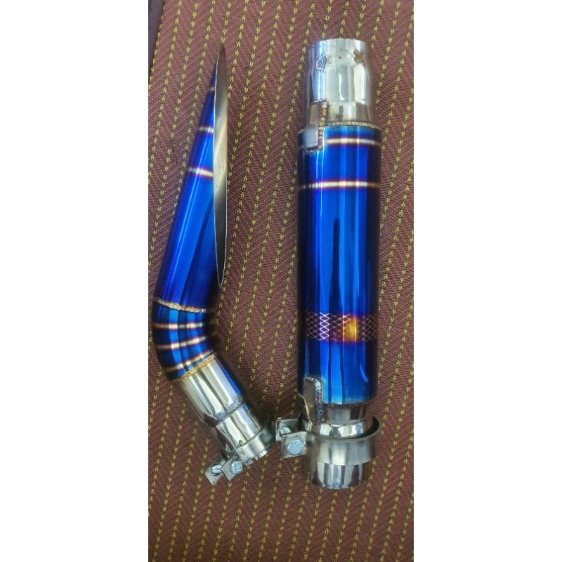 ปลายต่อท่อเดิม+ไอดีต่อคอเดิมใส่กรองเดิม