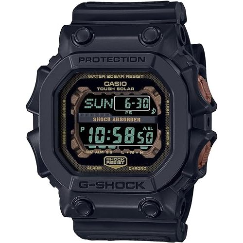 [Direct from Japan] [Casio] นาฬิกา G-Shock ของแท้ในประเทศ Product Tough Solar TEAL AND BROWN COLOR SERIES GX-56RC-1JF Men's Black