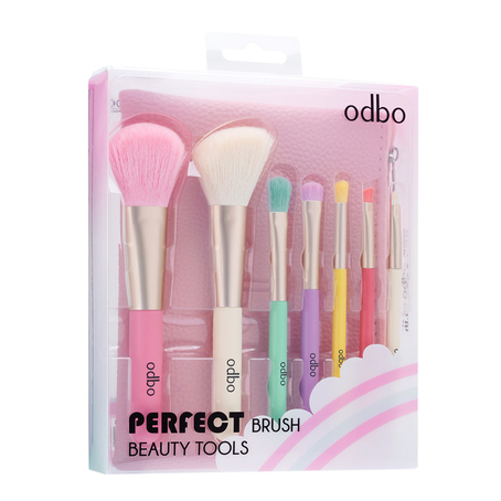 Odbo Perfect brush odbo beauty tools โอดีบีโอ ชุดแปรงแต่งหน้า เพอร์เฟคบรัชบิวตี้ทูล (OD8-193)