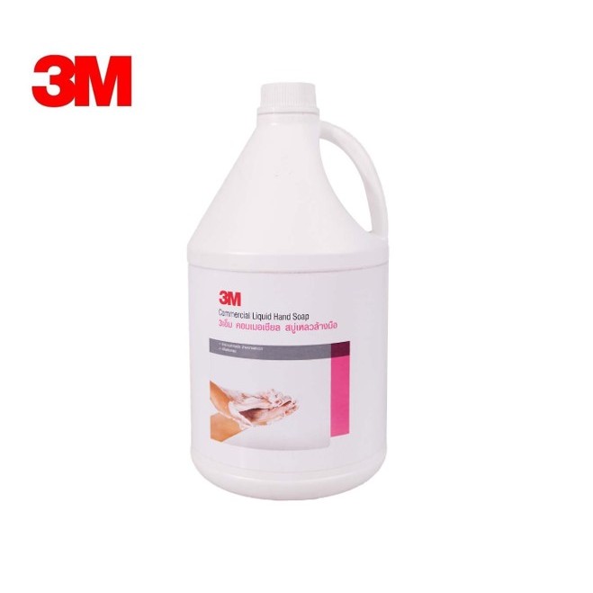 (พร้อมส่ง)ผลิตภัณฑ์ล้างมือ สบู่เหลวล้างมือกลิ่นหอม 3M ขวดกลม 3.8 ลิตร